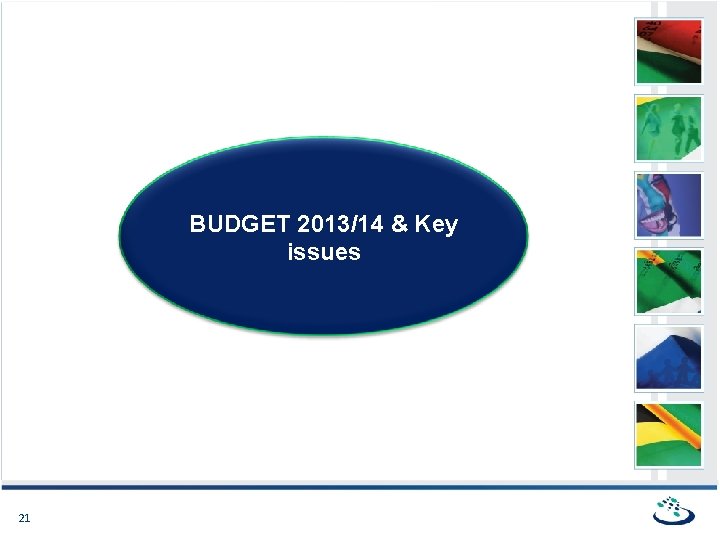 BUDGET 2013/14 & Key issues 21 