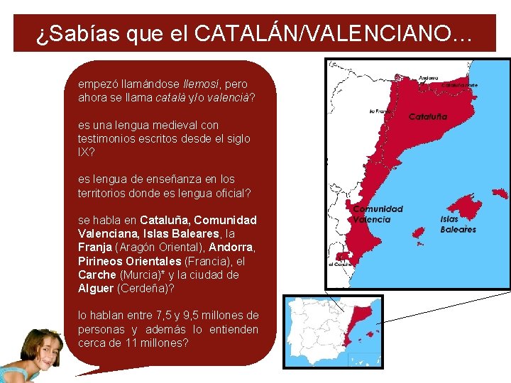 ¿Sabías que el CATALÁN/VALENCIANO… empezó llamándose llemosí, pero ahora se llama català y/o valencià?