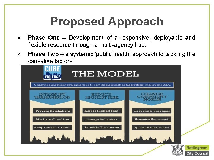 Proposed Approach » Phase One – Development of a responsive, deployable and flexible resource