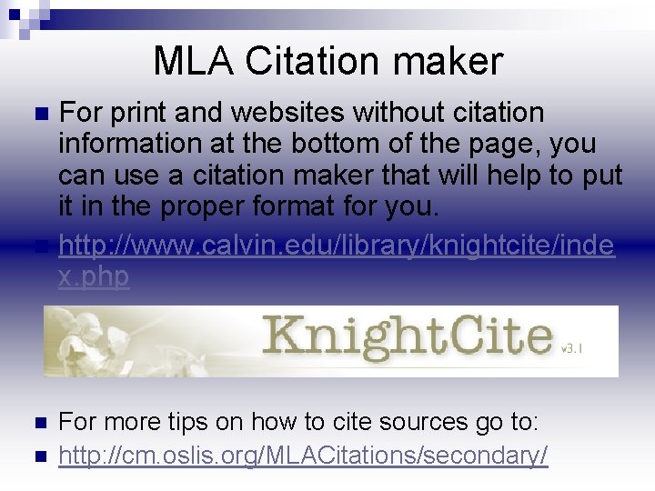 MLA Citation maker For print and websites without citation information at the bottom of MLA Citation maker For print and websites without citation information at the bottom of