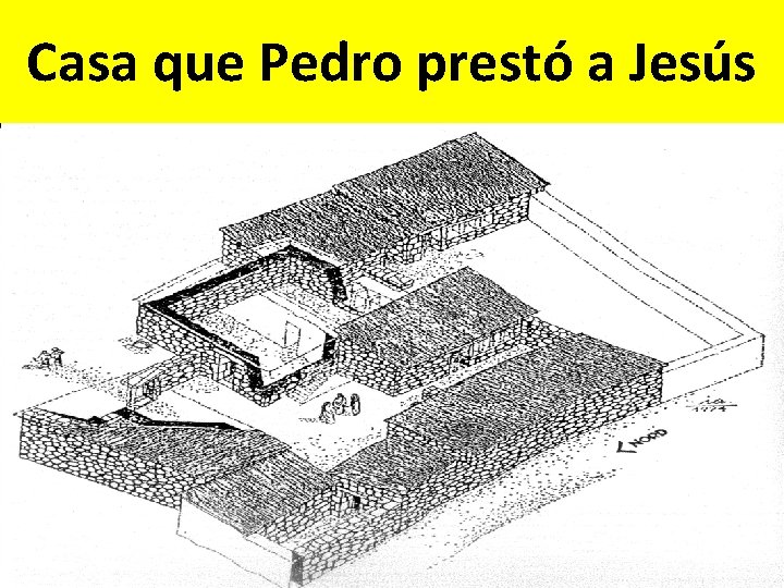 Casa que Pedro prestó a Jesús Casa que Pedro prestó a Jesús