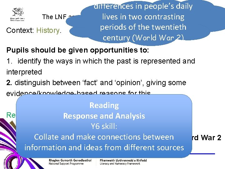differences in people’s daily The LNF as a planning tool for lives in ALL