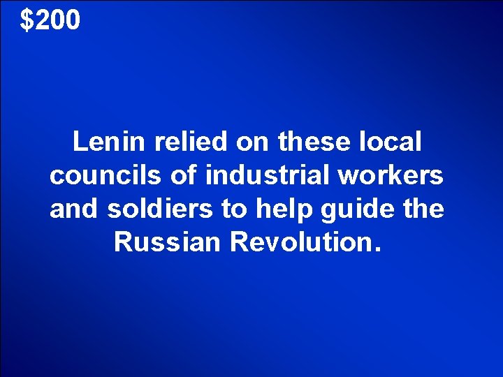 © Mark E. Damon - All Rights Reserved $200 Lenin relied on these local © Mark E. Damon - All Rights Reserved $200 Lenin relied on these local