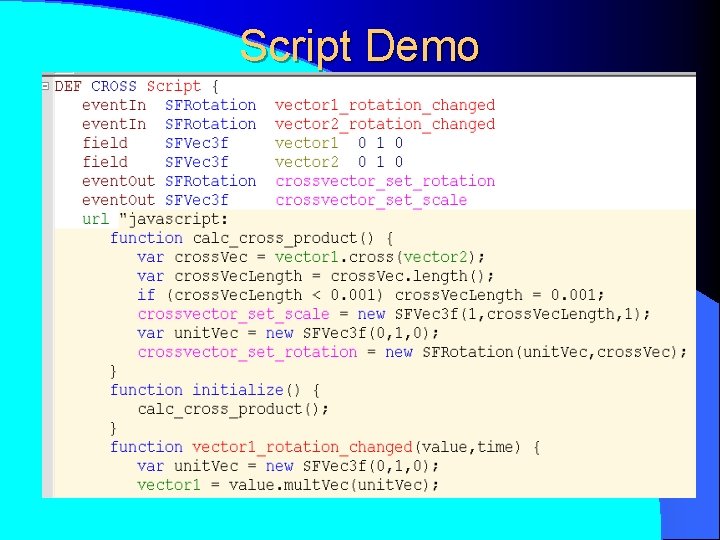 Script Demo 