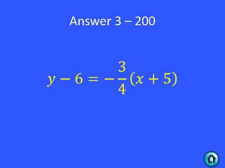 Answer 3 – 200 • 