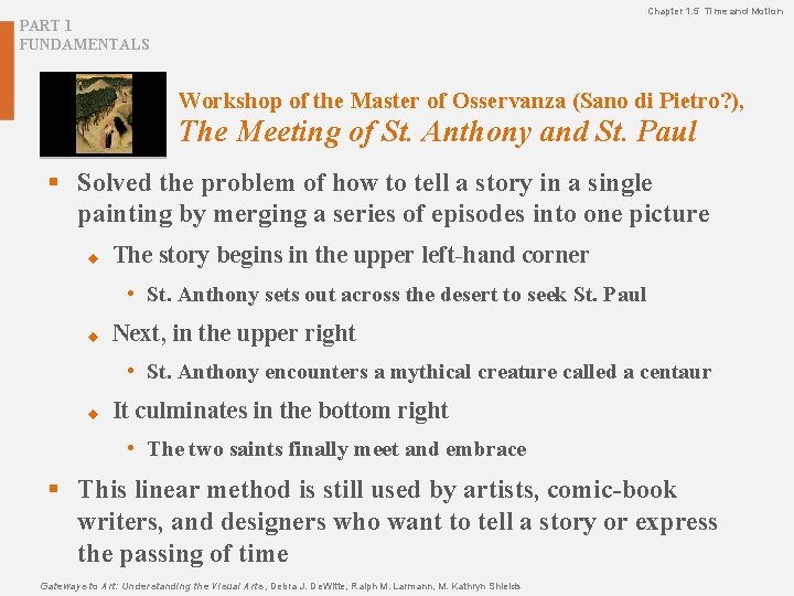Chapter 1. 5 Time and Motion PART 1 FUNDAMENTALS Workshop of the Master of Chapter 1. 5 Time and Motion PART 1 FUNDAMENTALS Workshop of the Master of