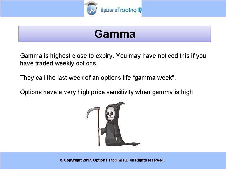 Gamma is highest close to expiry. You may have noticed this if you have