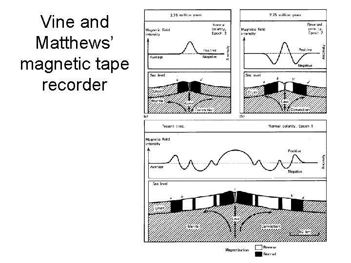 Vine and Matthews’ magnetic tape recorder 