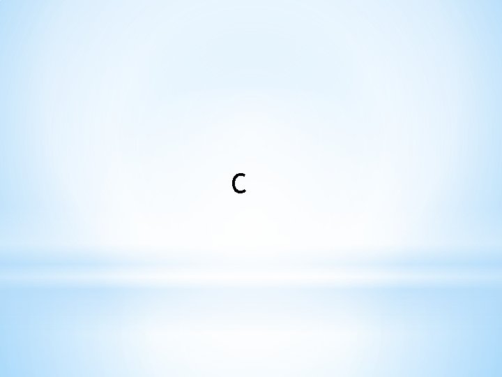 C 