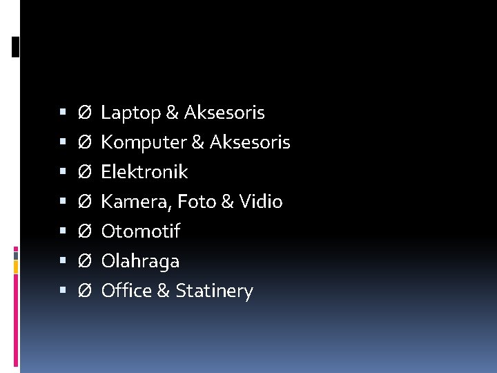  Ø Laptop & Aksesoris Ø Komputer & Aksesoris Ø Elektronik Ø Kamera, Foto