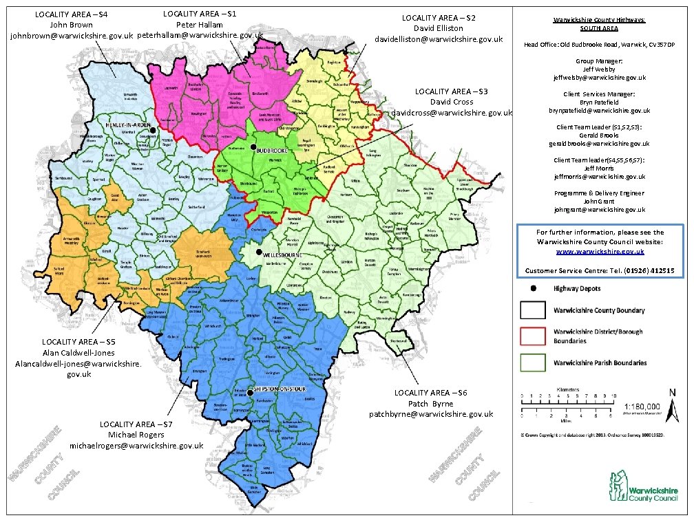 LOCALITY AREA – S 1 LOCALITY AREA – S 4 Peter Hallam John Brown