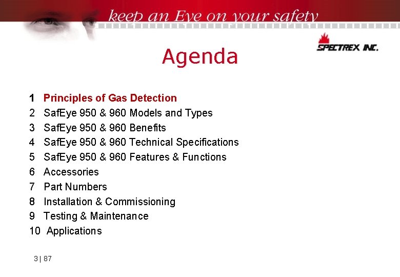 Agenda 1 2 3 4 5 6 7 8 9 10 Principles of Gas