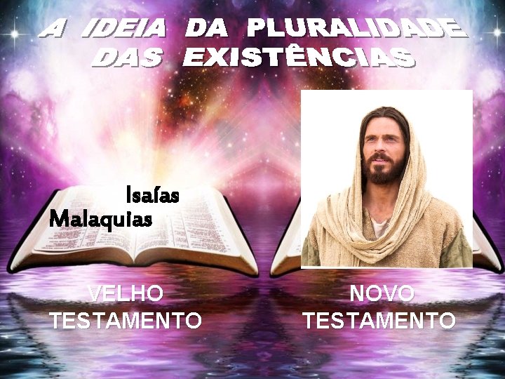 Isaías Malaquias VELHO TESTAMENTO NOVO TESTAMENTO 