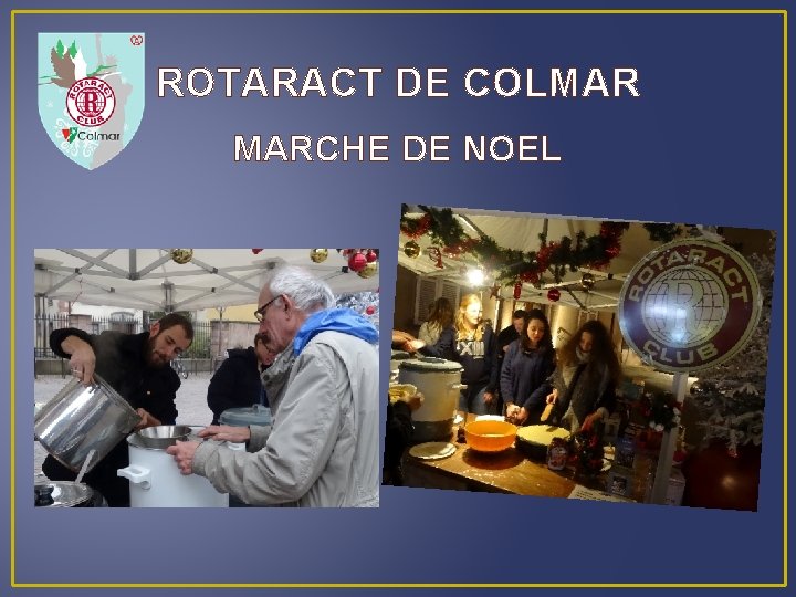 ROTARACT DE COLMAR MARCHE DE NOEL 