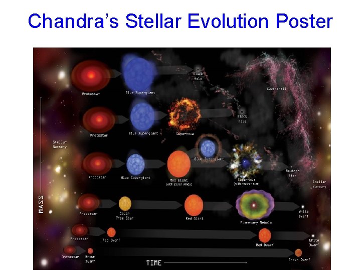 Chandra’s Stellar Evolution Poster 