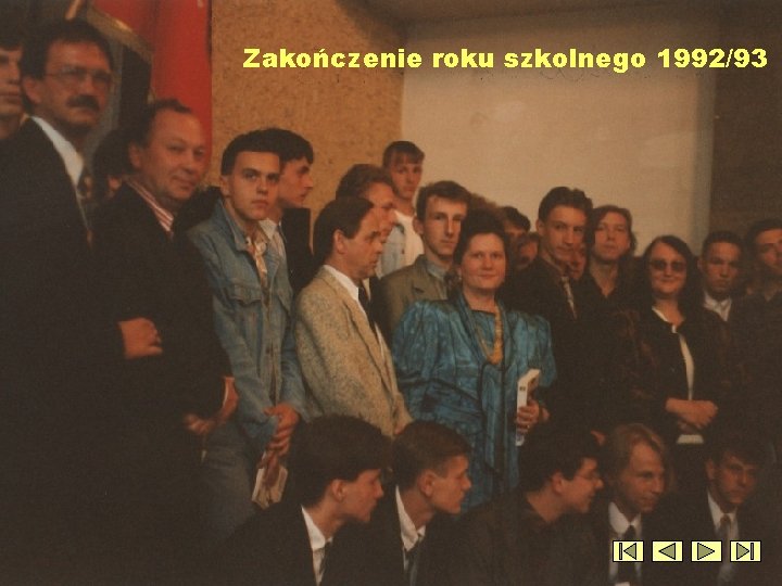 Zakończenie roku szkolnego 1992/93 