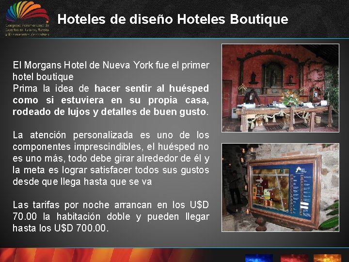 Hoteles de diseño Hoteles Boutique El Morgans Hotel de Nueva York fue el primer