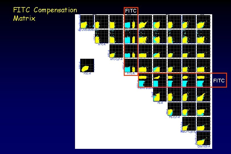 FITC Compensation Matrix FITC 