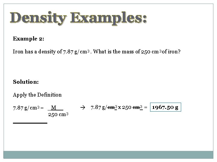 Density What Is Density Density Is A Physical