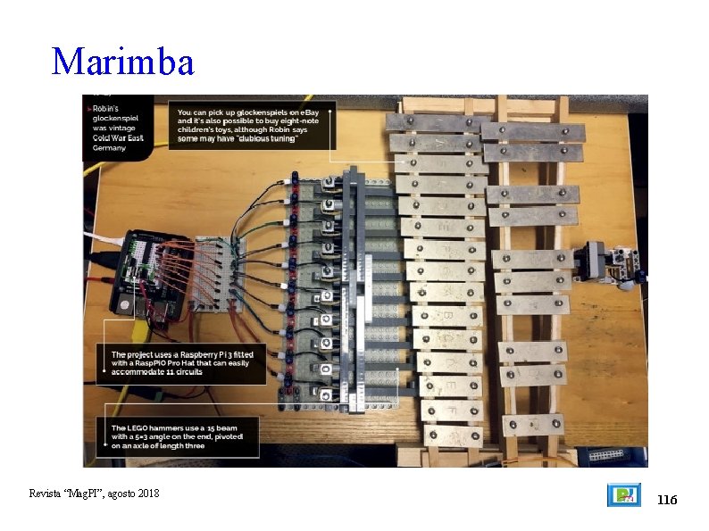 Marimba Revista “Mag. PI”, agosto 2018 116 