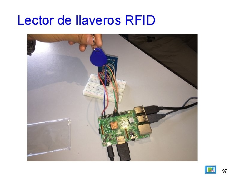 Lector de llaveros RFID 97 