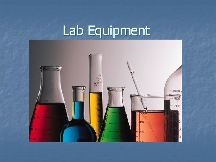 Lab Equipment 