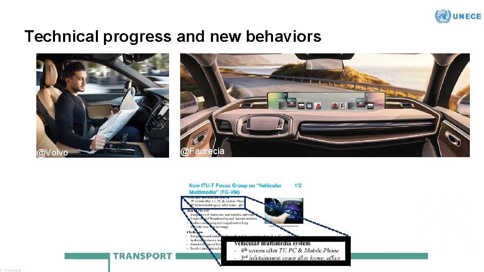 F. Guichard Technical progress and new behaviors @Volvo @Faurecia 