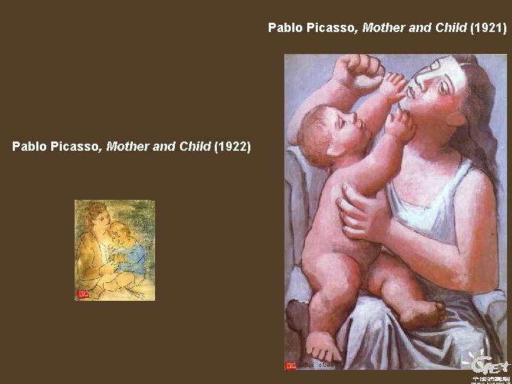 Pablo Picasso, Mother and Child (1921) Pablo Picasso, Mother and Child (1922) Olga’s Gallery