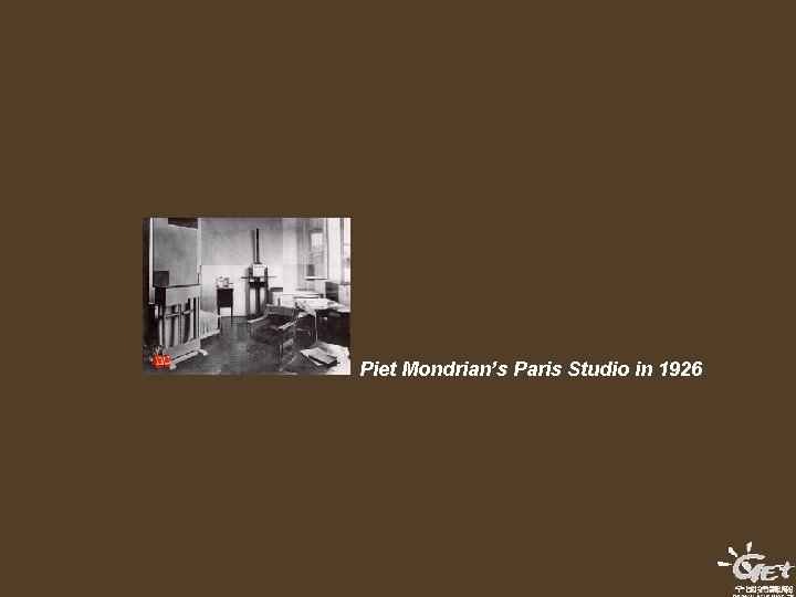 Piet Mondrian’s Paris Studio in 1926 