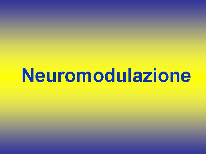 Neuromodulazione 