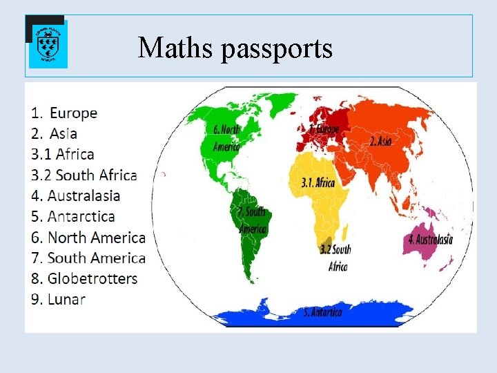 Maths passports 