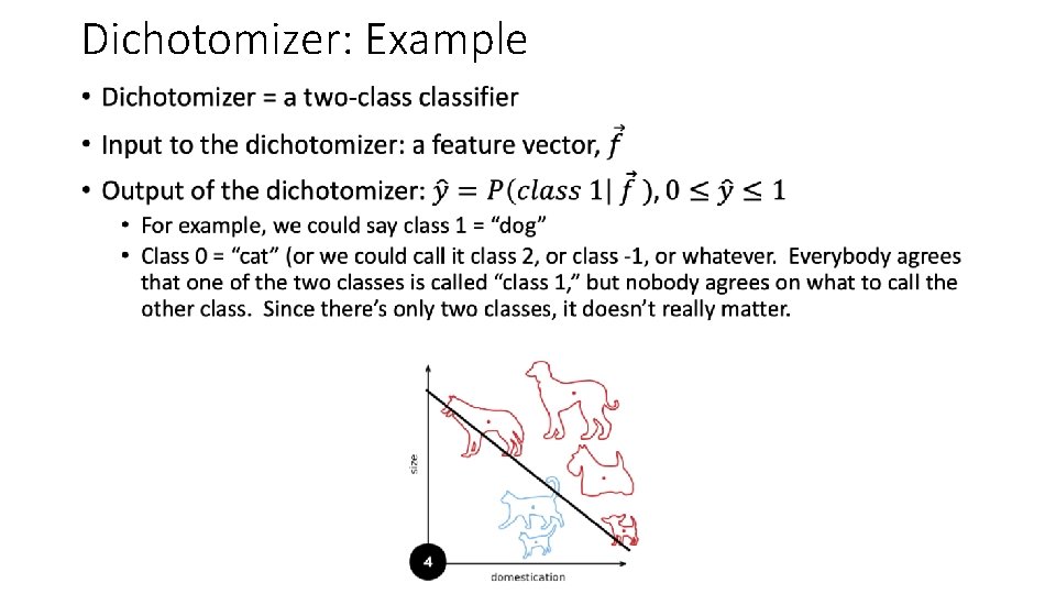 Dichotomizer: Example • 