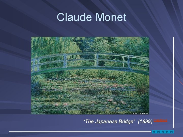 Claude Monet “The Japanese Bridge” (1899) Continua 