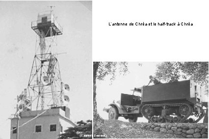 L’antenne de Chréa et le half-track à Chréa (Christian Grasland) 