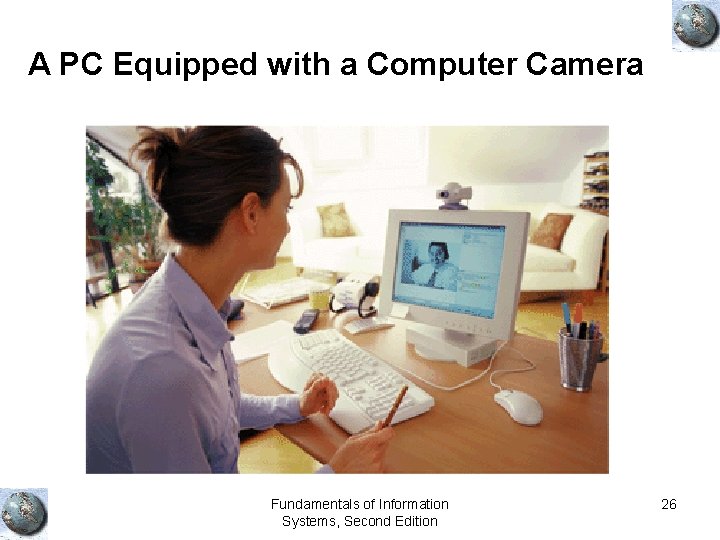 A PC Equipped with a Computer Camera Fundamentals of Information Systems, Second Edition 26
