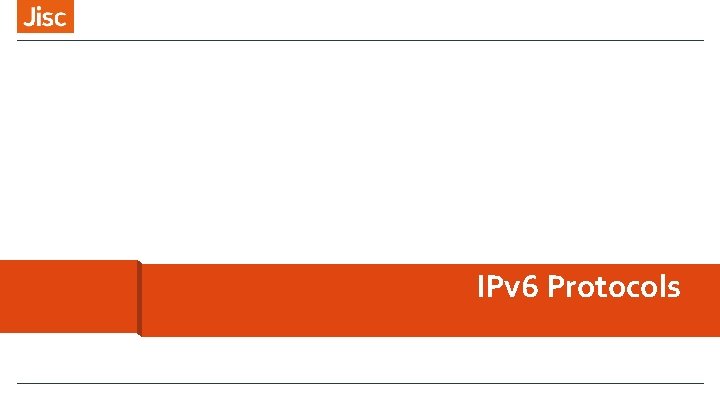 IPv 6 Protocols 