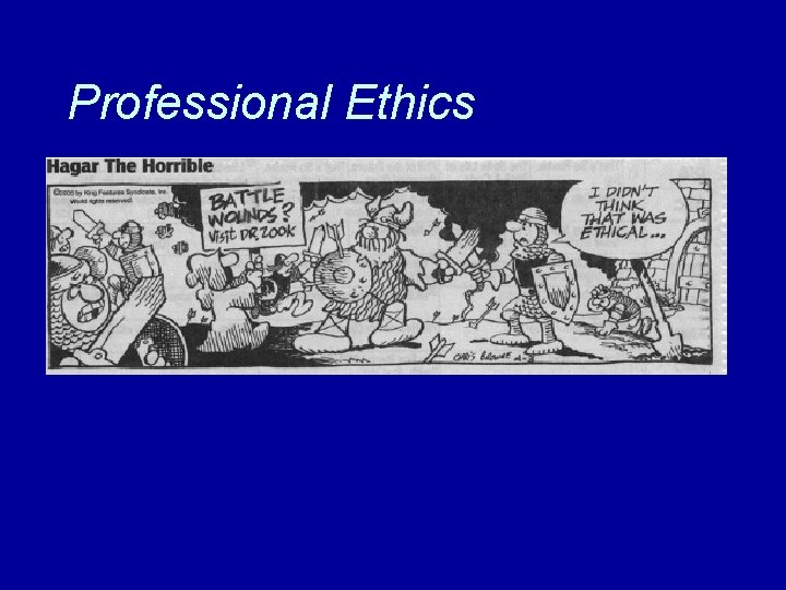 Professional Ethics 