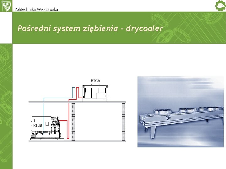 Pośredni system ziębienia – drycooler 