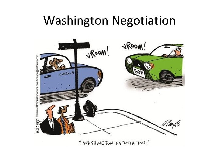 Washington Negotiation 