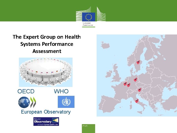 The Expert Group on Health Systems Performance Assessment OECD WHO European Observatory 