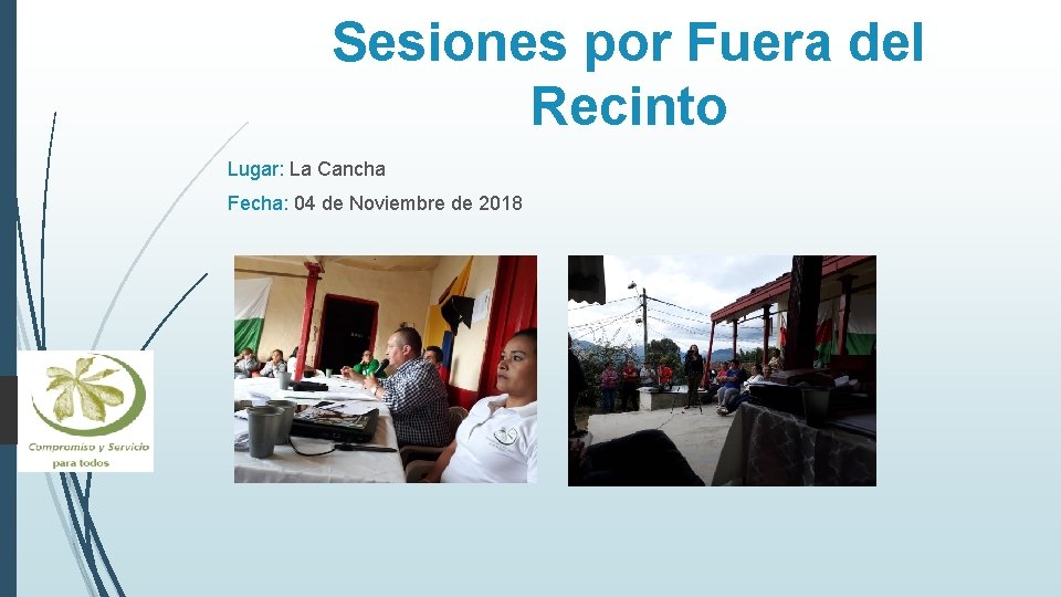 Sesiones por Fuera del Recinto Lugar: La Cancha Fecha: 04 de Noviembre de 2018
