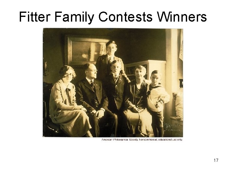 Fitter Family Contests Winners 17 