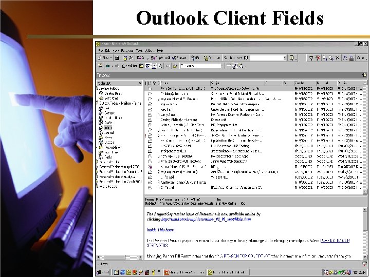 Outlook Client Fields 