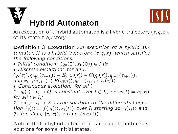 Hybrid Automaton 