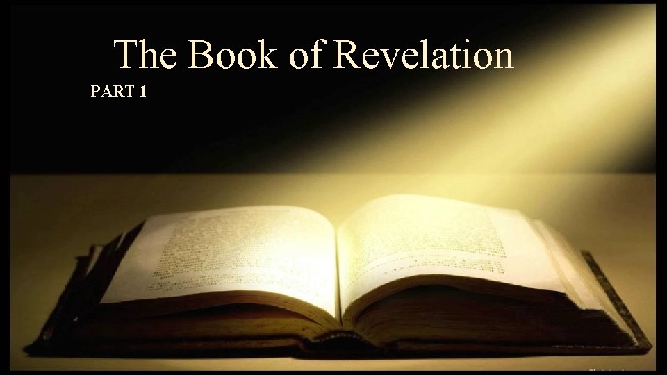The Book of Revelation PART 1 