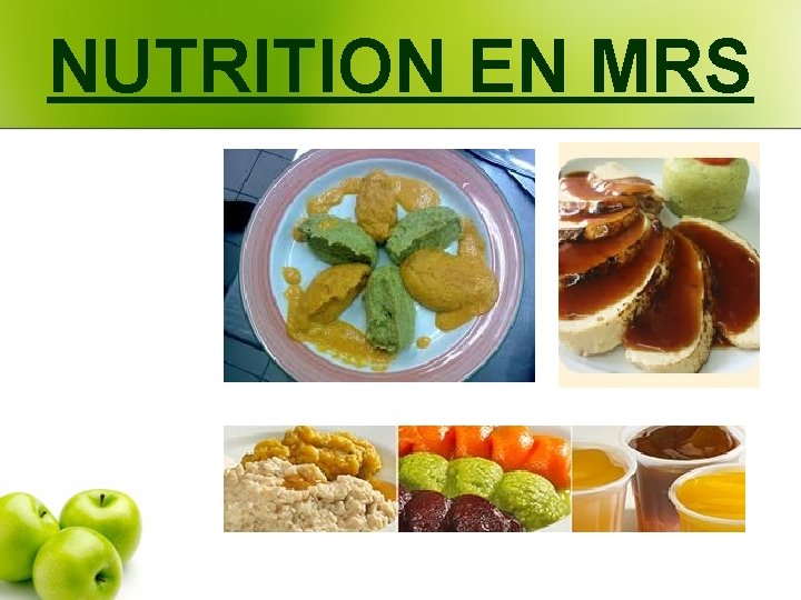 NUTRITION EN MRS 