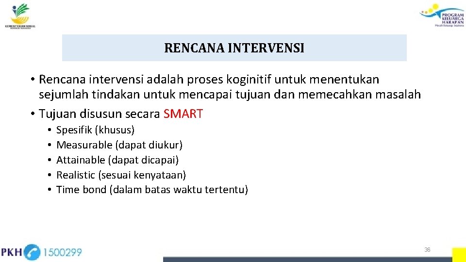 RENCANA INTERVENSI • Rencana intervensi adalah proses koginitif untuk menentukan sejumlah tindakan untuk mencapai