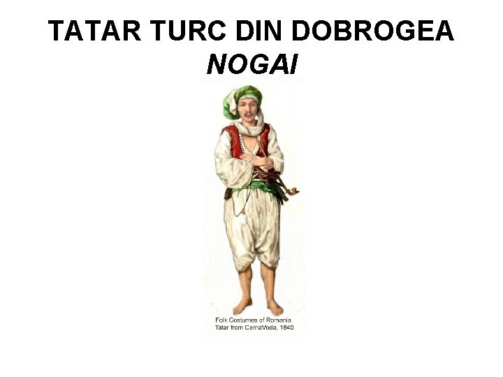 TATAR TURC DIN DOBROGEA NOGAI 