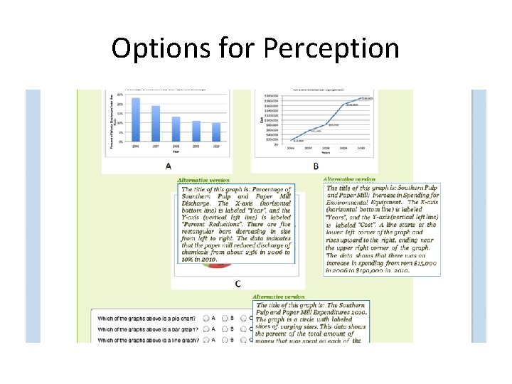 Options for Perception 