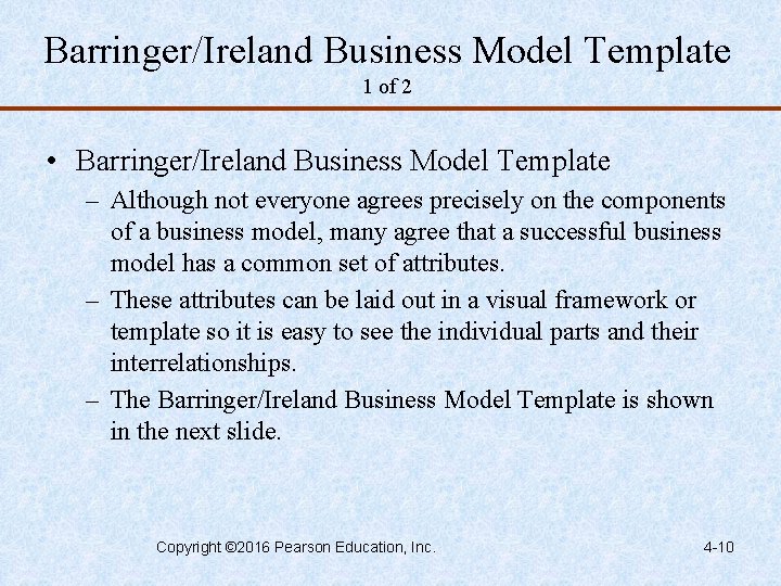 barringer-ireland-business-model-template